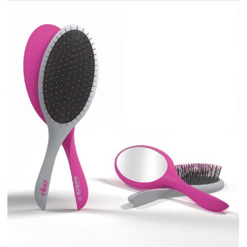 Масажний гребінець із дзеркалом Kiepe Magnetic Duo Grey-Pink (20101) Масажний гребінець із дзеркалом Kiepe Magnetic Duo Grey-Pink (20101)
